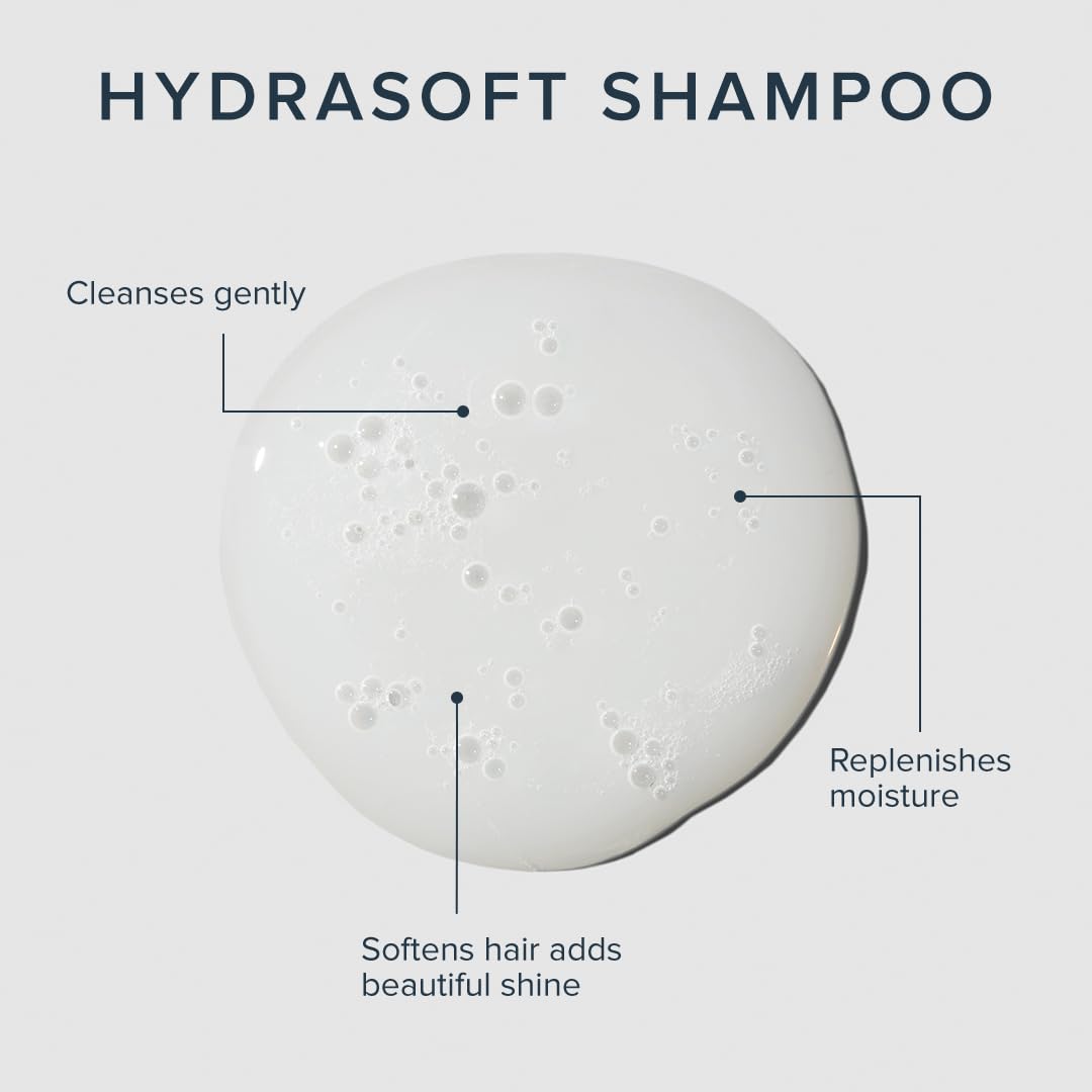 Awapuhi Wild Ginger HydraSoft Shampoo – étiquette claire, souligne formule sans sulfate et sans paraben.