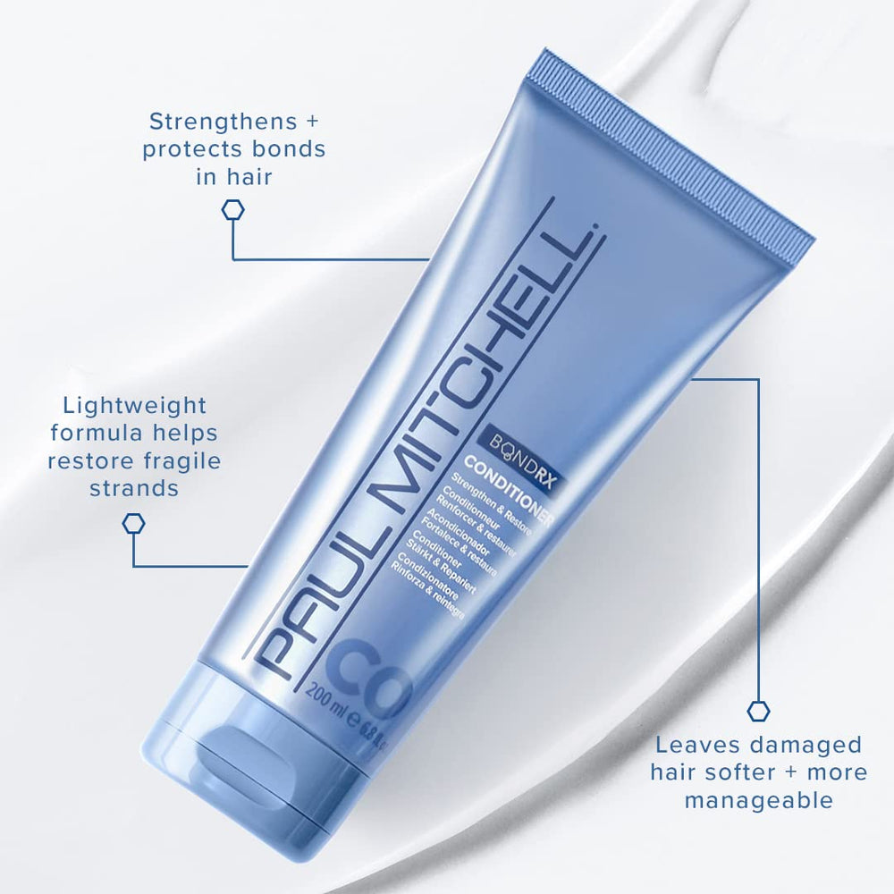 Bond Rx Conditionneur etiquette-detail et parfum luxueux.