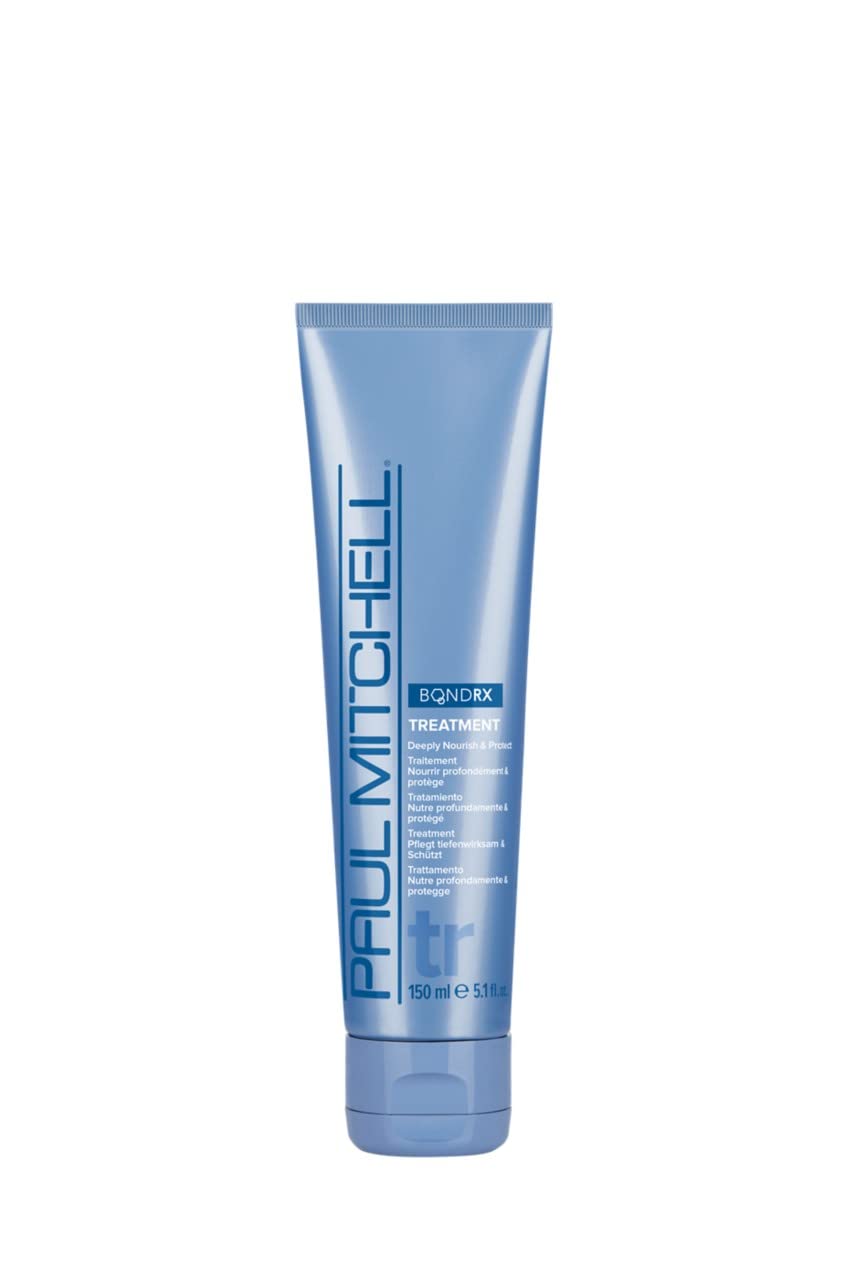 Paul Mitchell Bond Rx Masque Nourrissant – vue bouteille pour nourrir les cheveux.