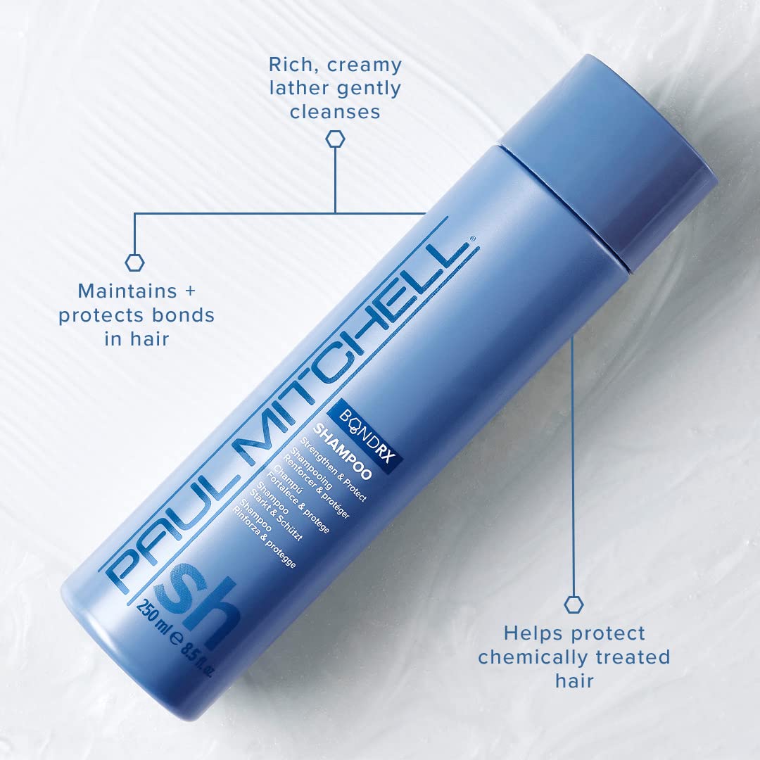 Paul Mitchell Bond Rx Shampoing – Mousse crèmeuse pour un lavage doux