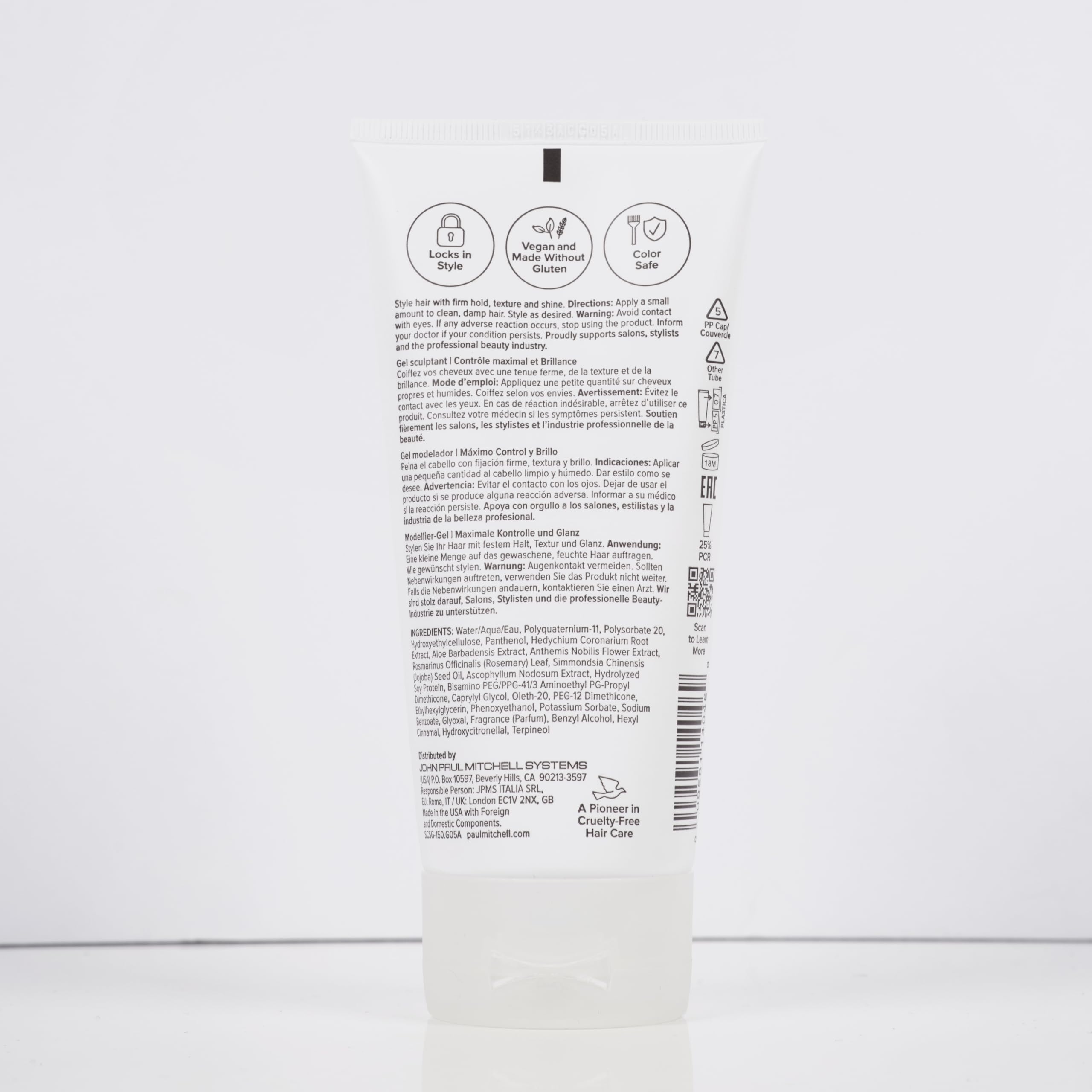 Paul Mitchell gel coiffant, convient à tous types de cheveux.