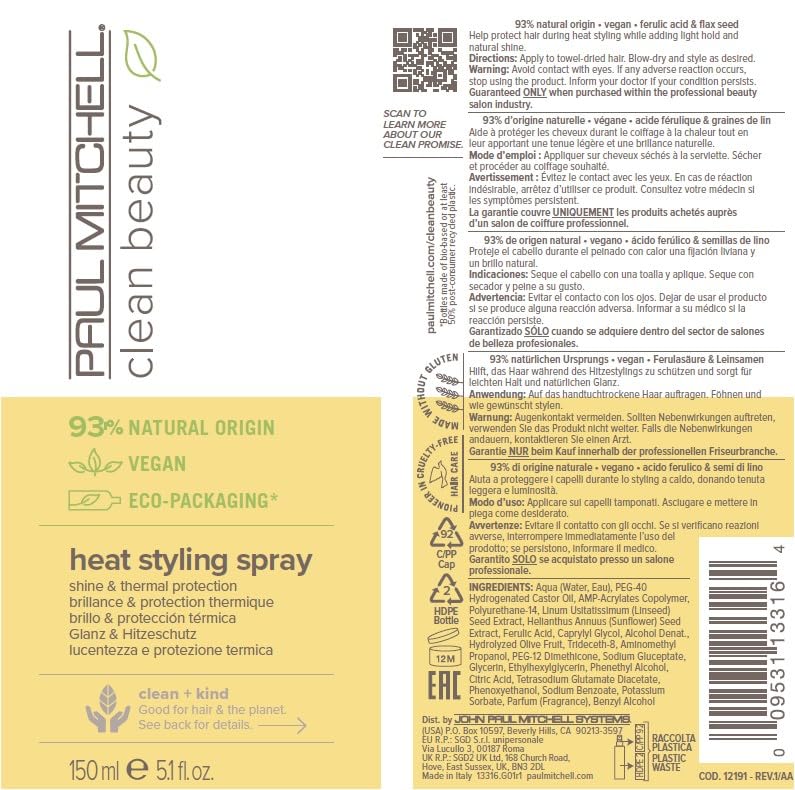 Emballage biosourcé à 90% à base de sucre de canne.