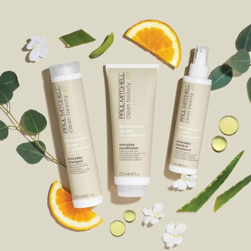Emballage biosourcé Paul Mitchell Clean Beauty, réduction du plastique vierge