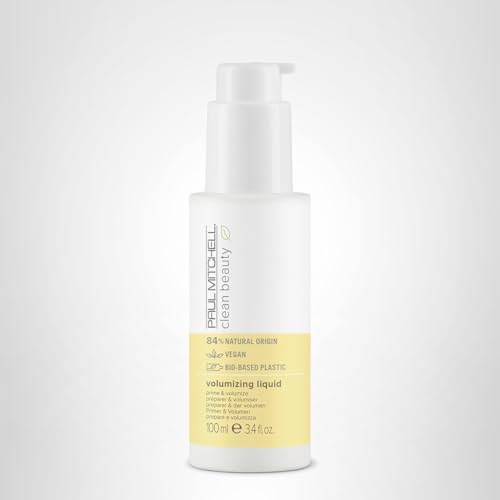 Paul Mitchell Clean Beauty Volume Liquide — parfum pomme subtil lors de l’application.