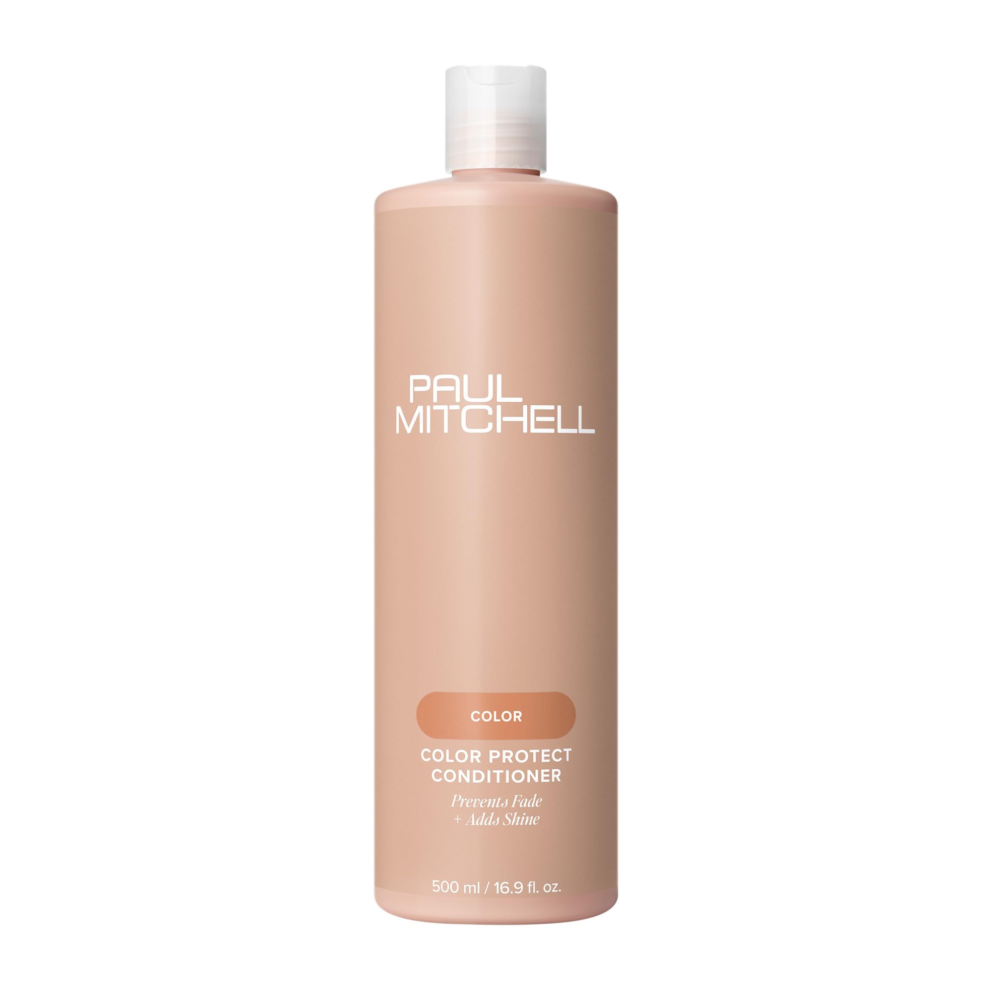 Paul Mitchell Color Protect Conditioner – bouteille visible, protège la couleur et démêle les cheveux.