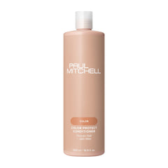 Paul Mitchell Color Protect Conditioner – bouteille visible, protège la couleur et démêle les cheveux.
