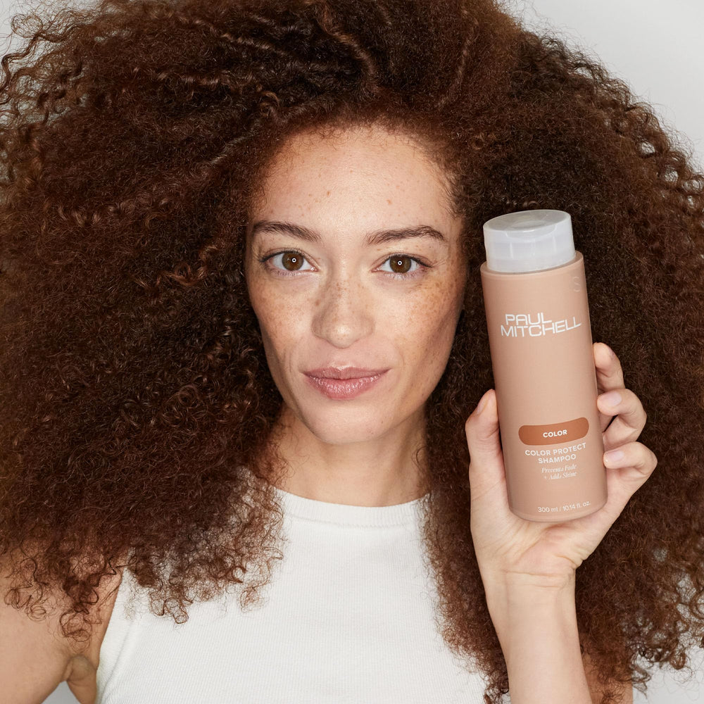 Paul Mitchell Color Protect Shampoo, brillance éclatante sur cheveux colorés.