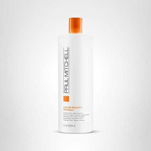 Paul Mitchell Color Protect Shampoo, parfum agrumes avec orange, pomme et bergamote.
