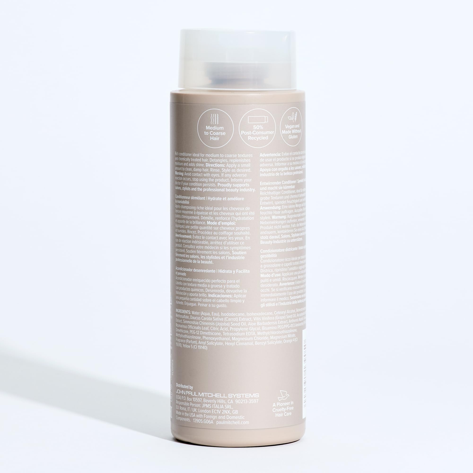 Ingrédients raisin Paul Mitchell: nourrissent et démêlent en douceur
