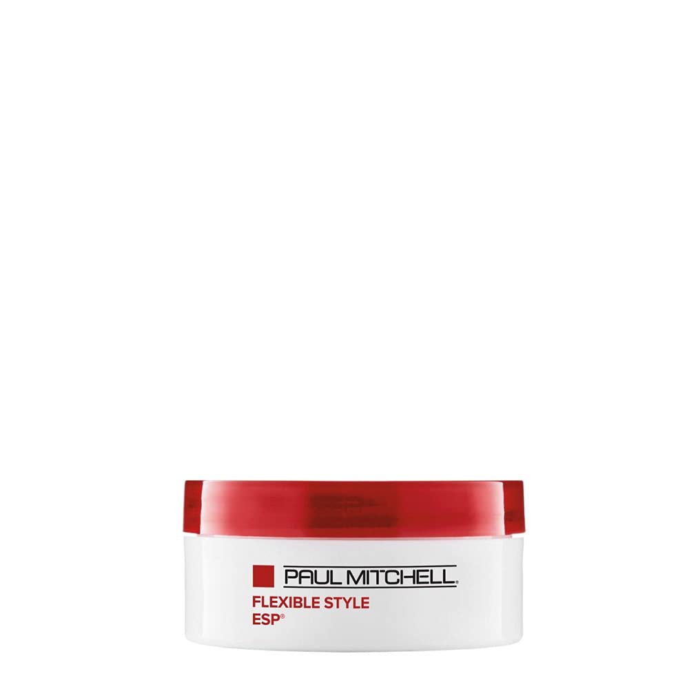 Pâte élastique Paul Mitchell ESP dans son emballage, prête à modeler différents styles.