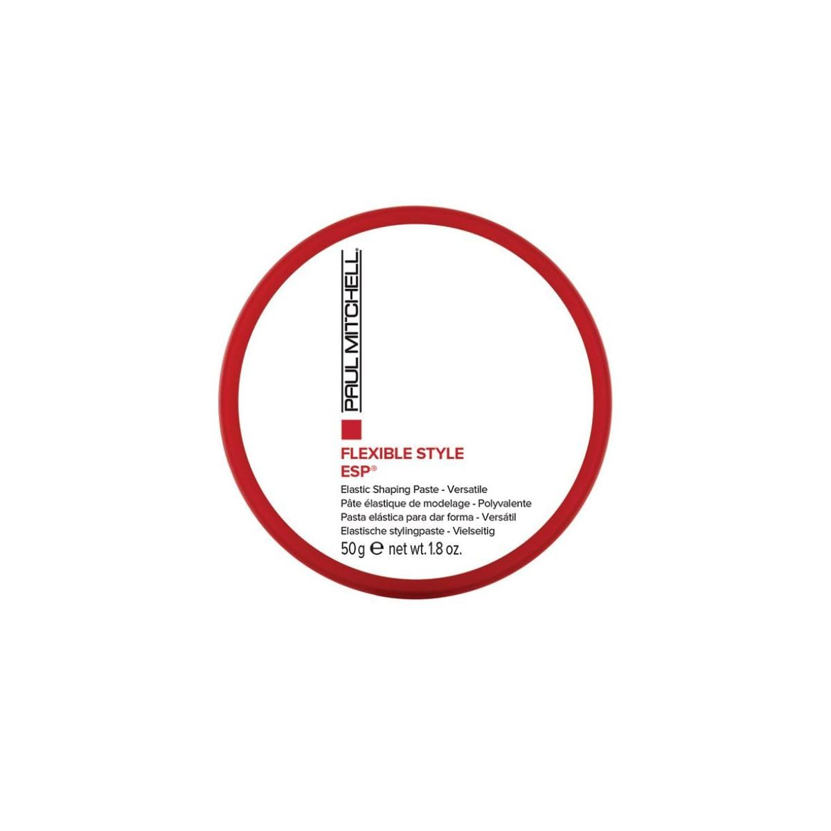 Petite quantité de ESP Elastic Shaping Paste appliquée sur le doigt pour obtenir un style précis.