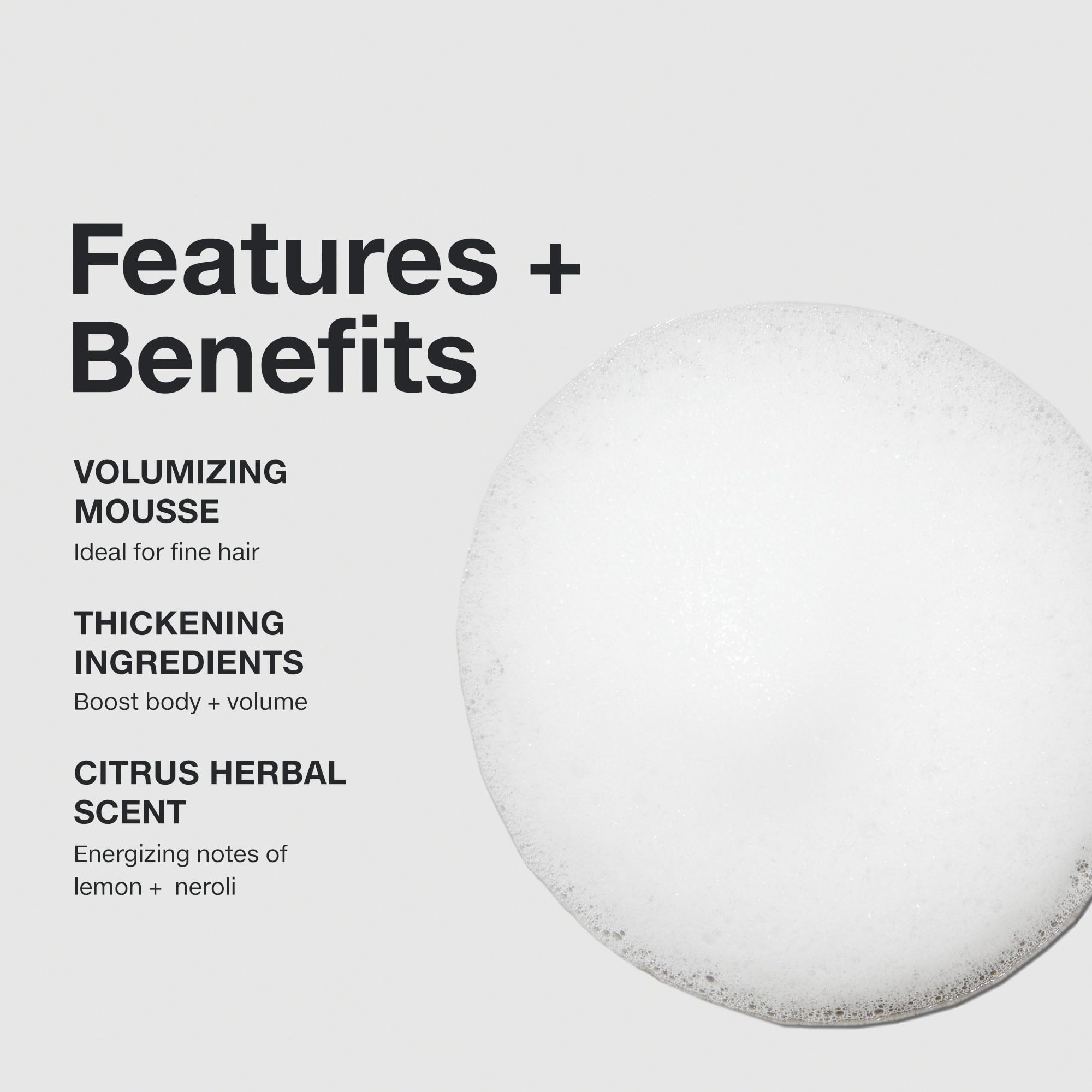 Paul Mitchell Extra-Body Mousse application: sur cheveux humides pour plus de volume.