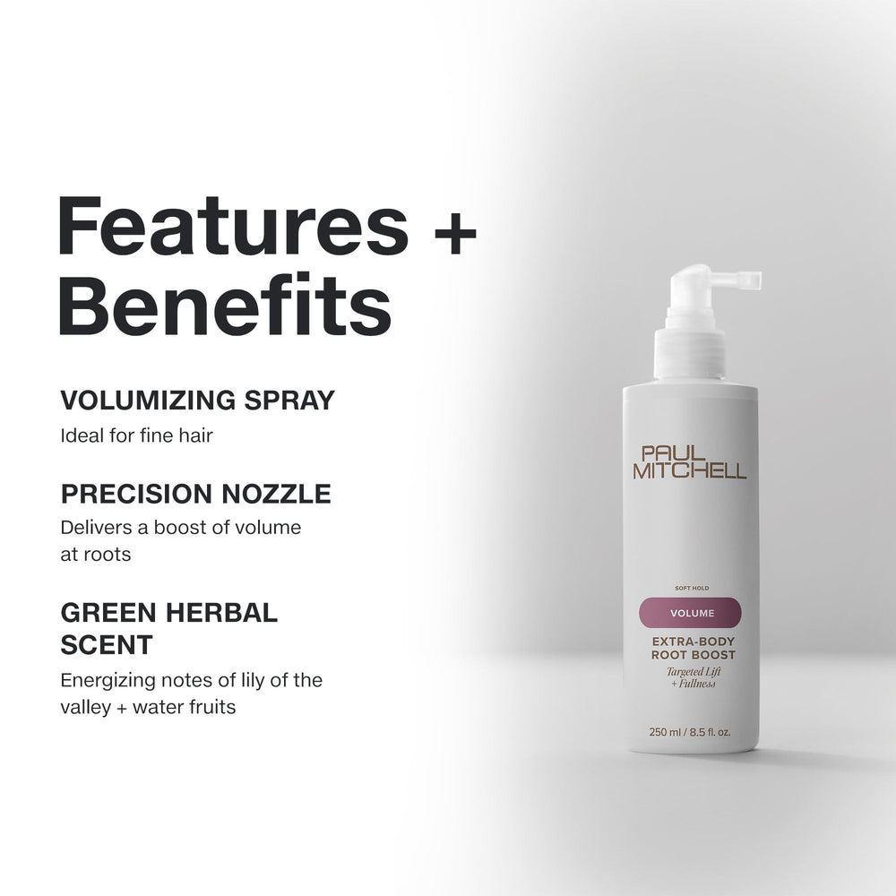 Paul Mitchell Extra-Body Root Boost emballage recyclable