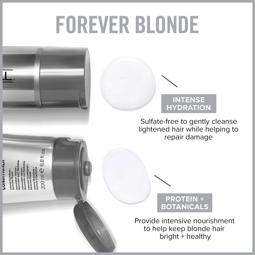 Forever Blonde: texture crème facilitant le démêlage des cheveux