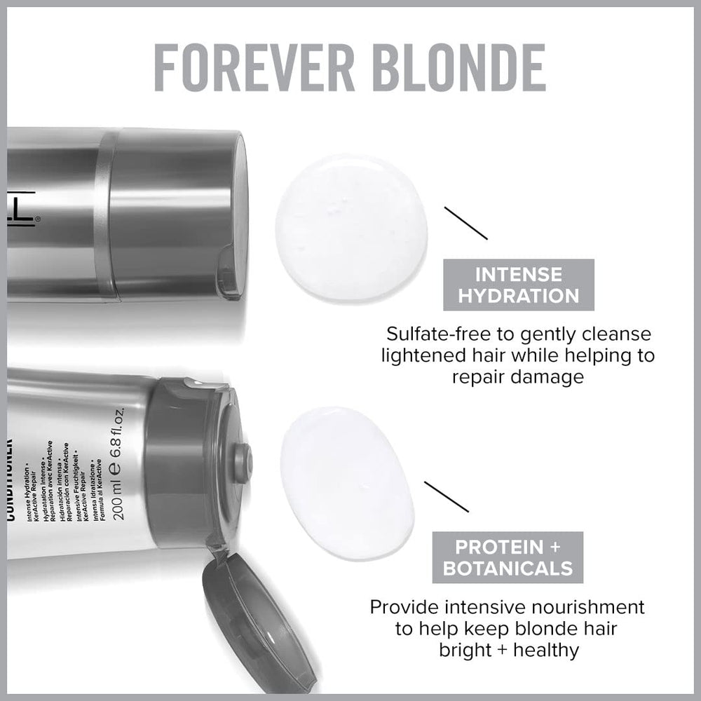 Forever Blonde: texture crème facilitant le démêlage des cheveux