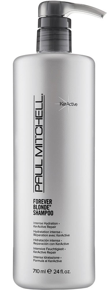 Paul Mitchell Forever Blonde Shampoo – bouteille élégante prête à nourrir les cheveux blonds