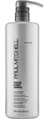 Paul Mitchell Forever Blonde Shampoo – bouteille élégante prête à nourrir les cheveux blonds