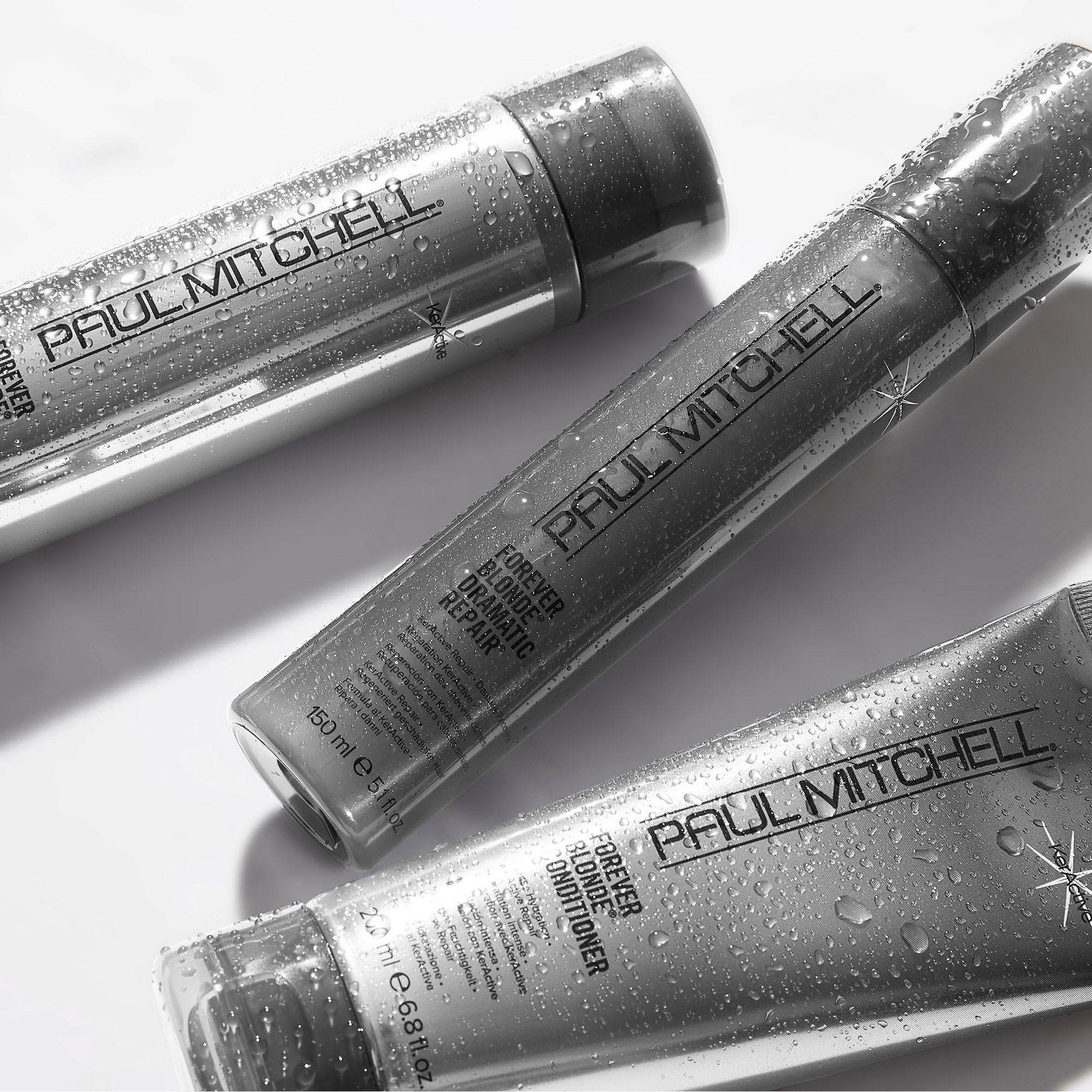 Parfum concombre et notes fruitées de Paul Mitchell Forever Blonde Shampoo