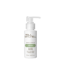 Flacon Paul Mitchell Gloss Drops, brillance et anti-frisottis.