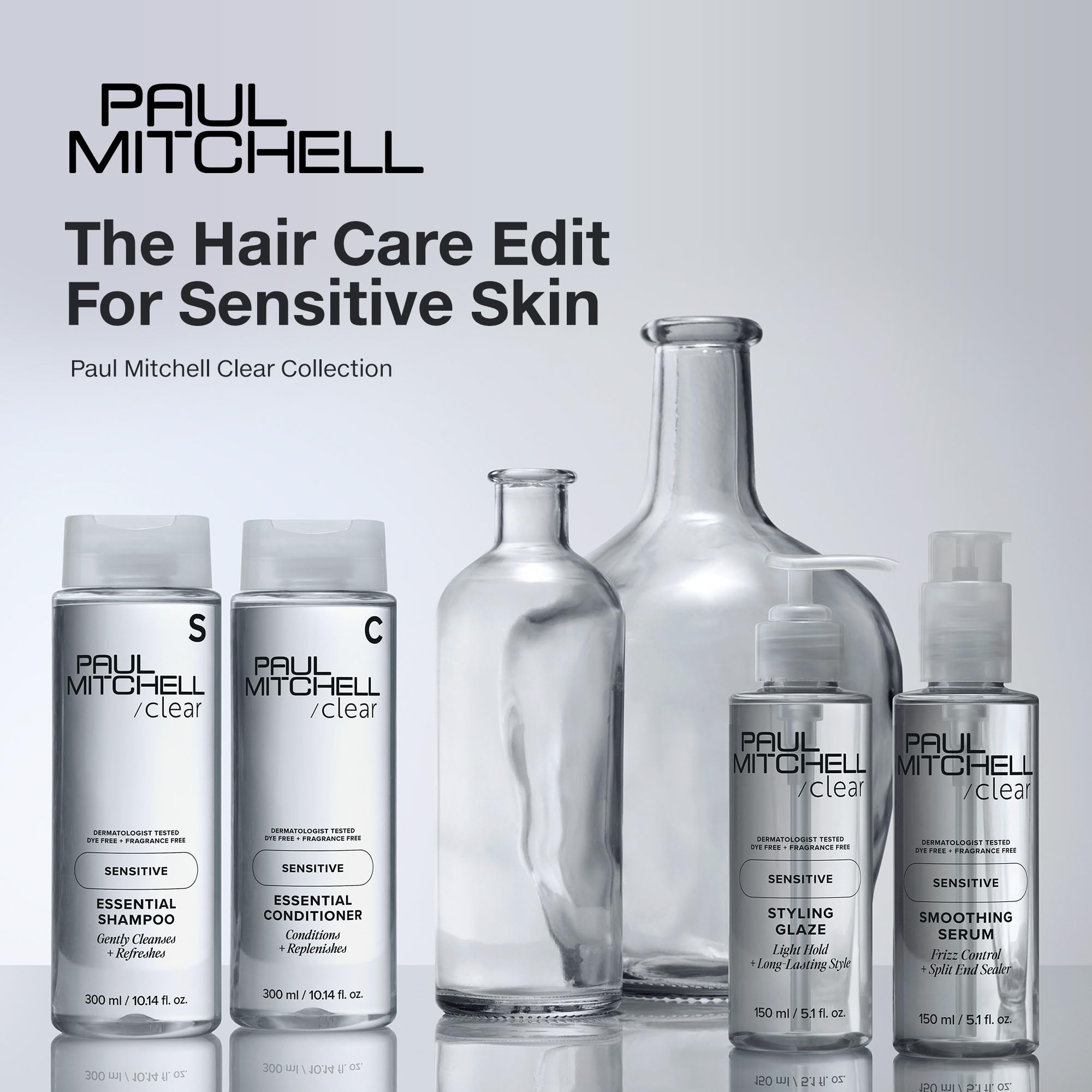 Paul Mitchell emballage recyclable PCR respectueux de l’environnement.