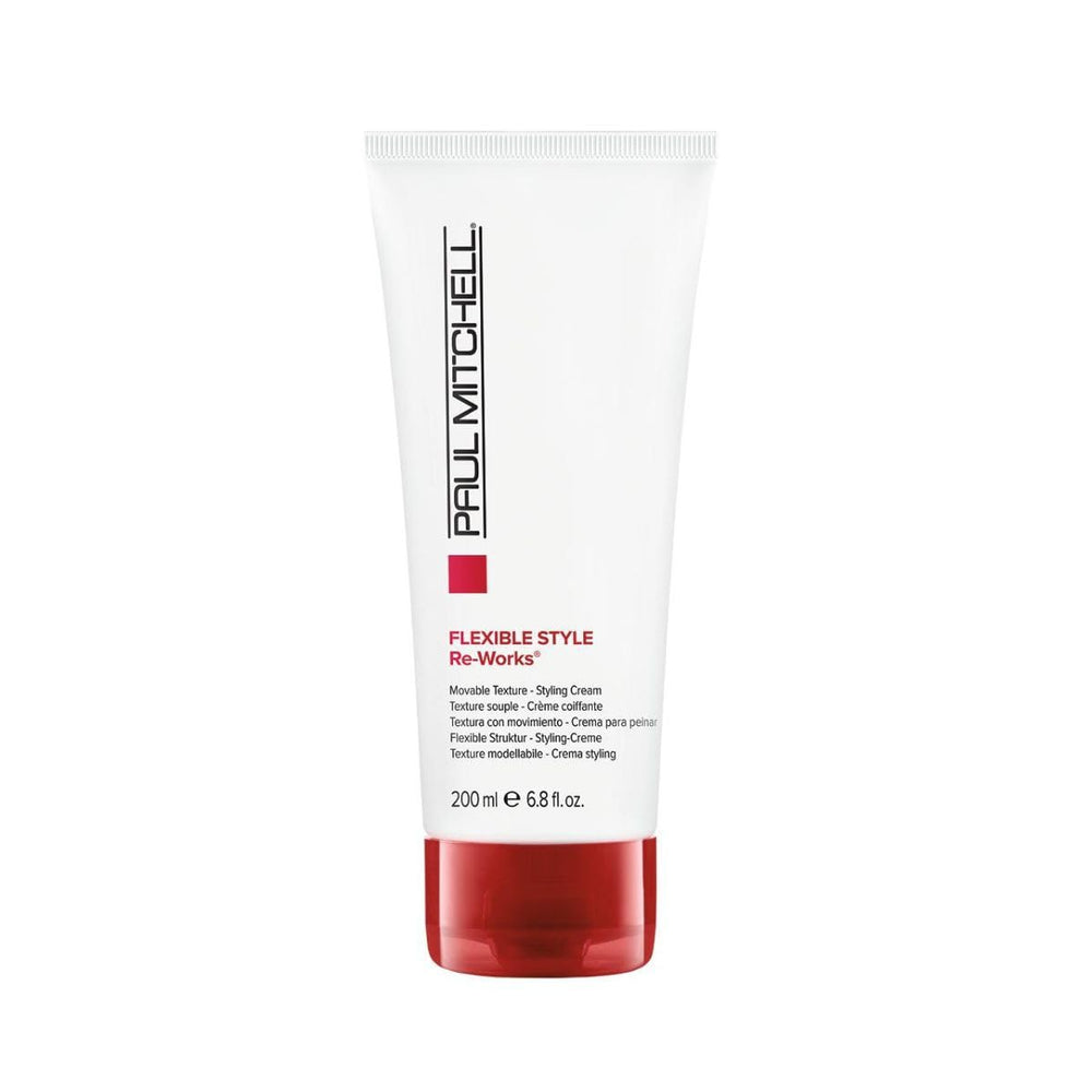 Paul Mitchell Re-Works en flacon—texture polyvalente et facile à modeler.