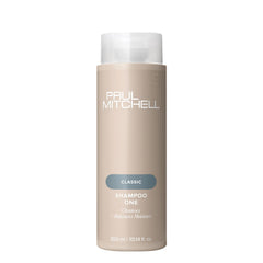 Paul Mitchell Shampoo One – bouteille, lavage doux pour tous types de cheveux.