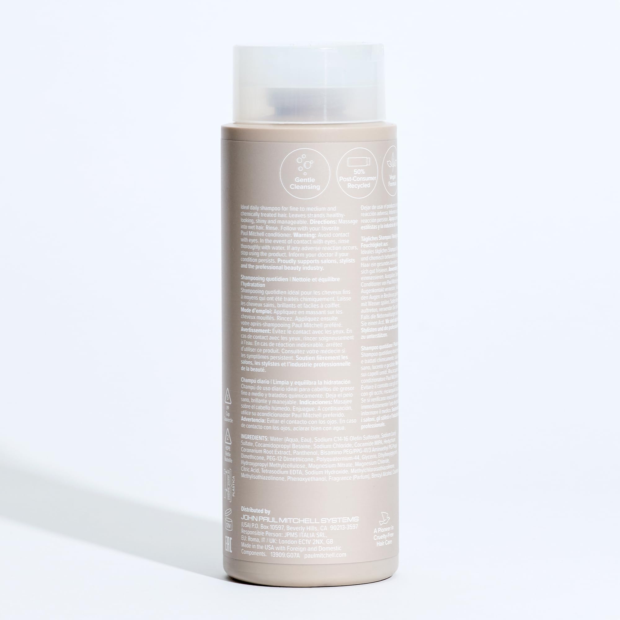 Paul Mitchell Shampoo One – routine quotidienne pour tous types.