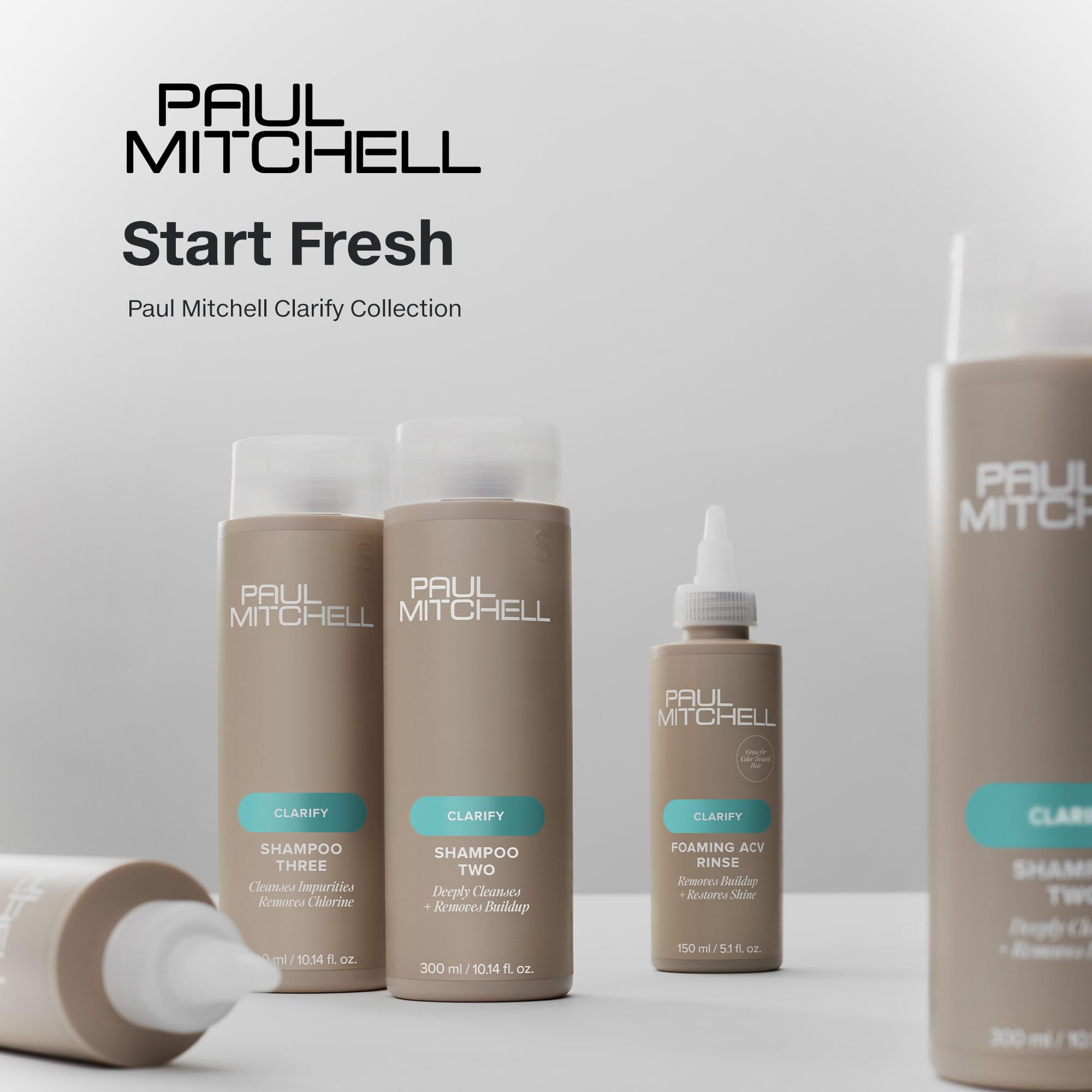 Paul Mitchell Shampoo Three parfum zeste-pamplemousse frais