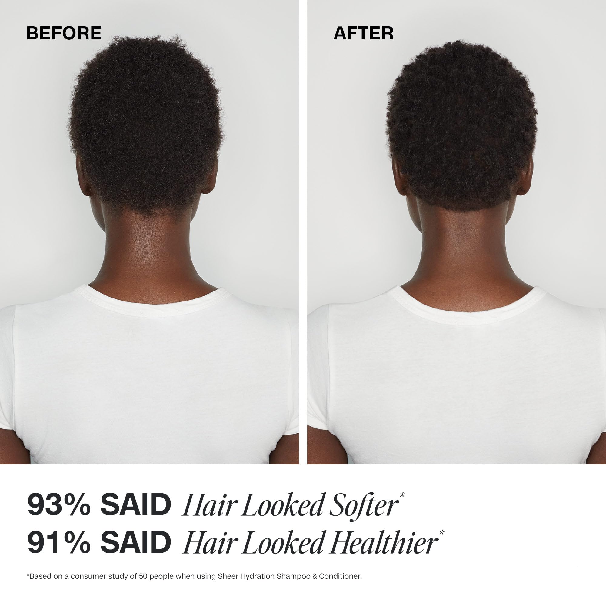 Paul Mitchell Sheer Hydration Shampoing – gouttes d'eau illustrant l'hydratation