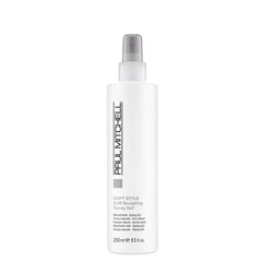 Paul Mitchell Soft Sculpting Spray Gel – bouteille 250 ml, tenue naturelle et brillance subtile.