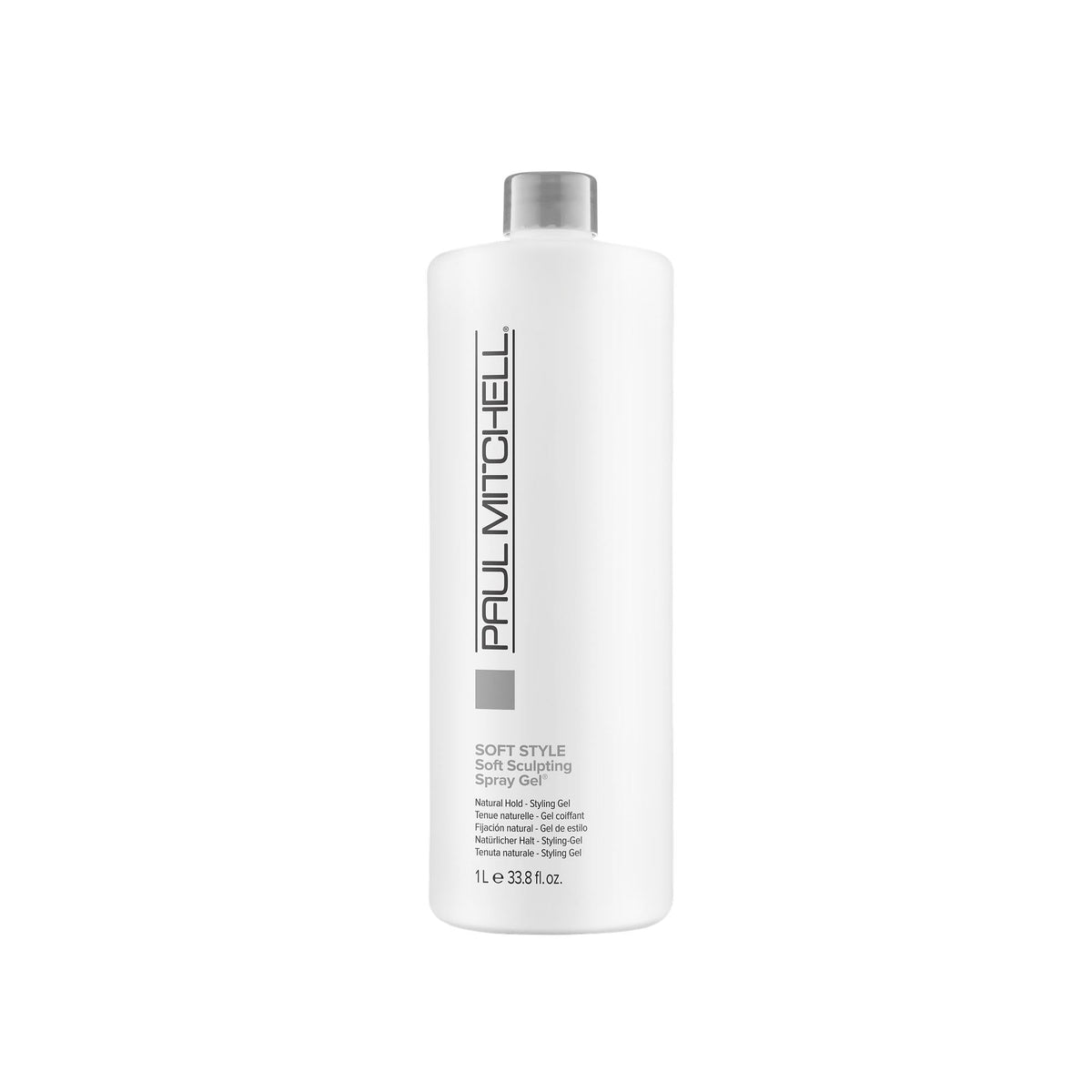Paul Mitchell Soft Sculpting Spray Gel, bouteille et vaporisateur pour tenue naturelle