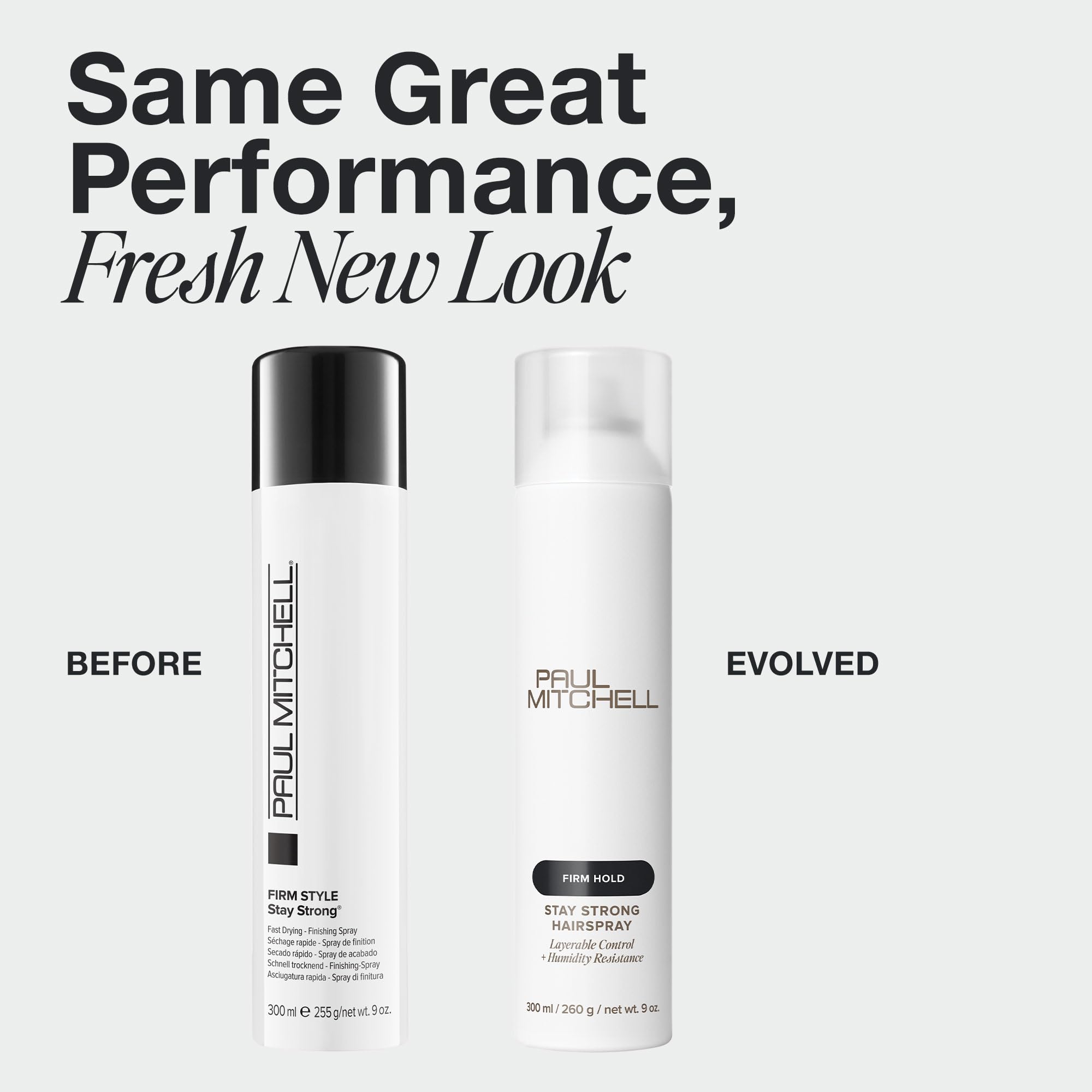 Paul Mitchell Stay Strong Hairspray : brume fine pour couches légères et volume contrôlé.