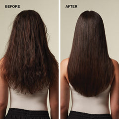 Paul Mitchell Straight Works: brillance naturelle et soyeuse révélée après le gel.