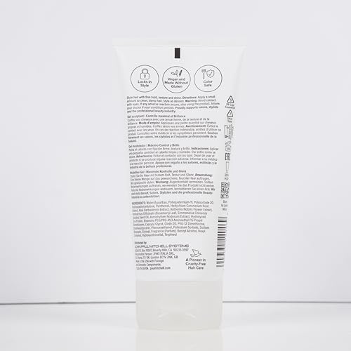 Utilisation facile du gel Paul Mitchell pour un coiffage précis.