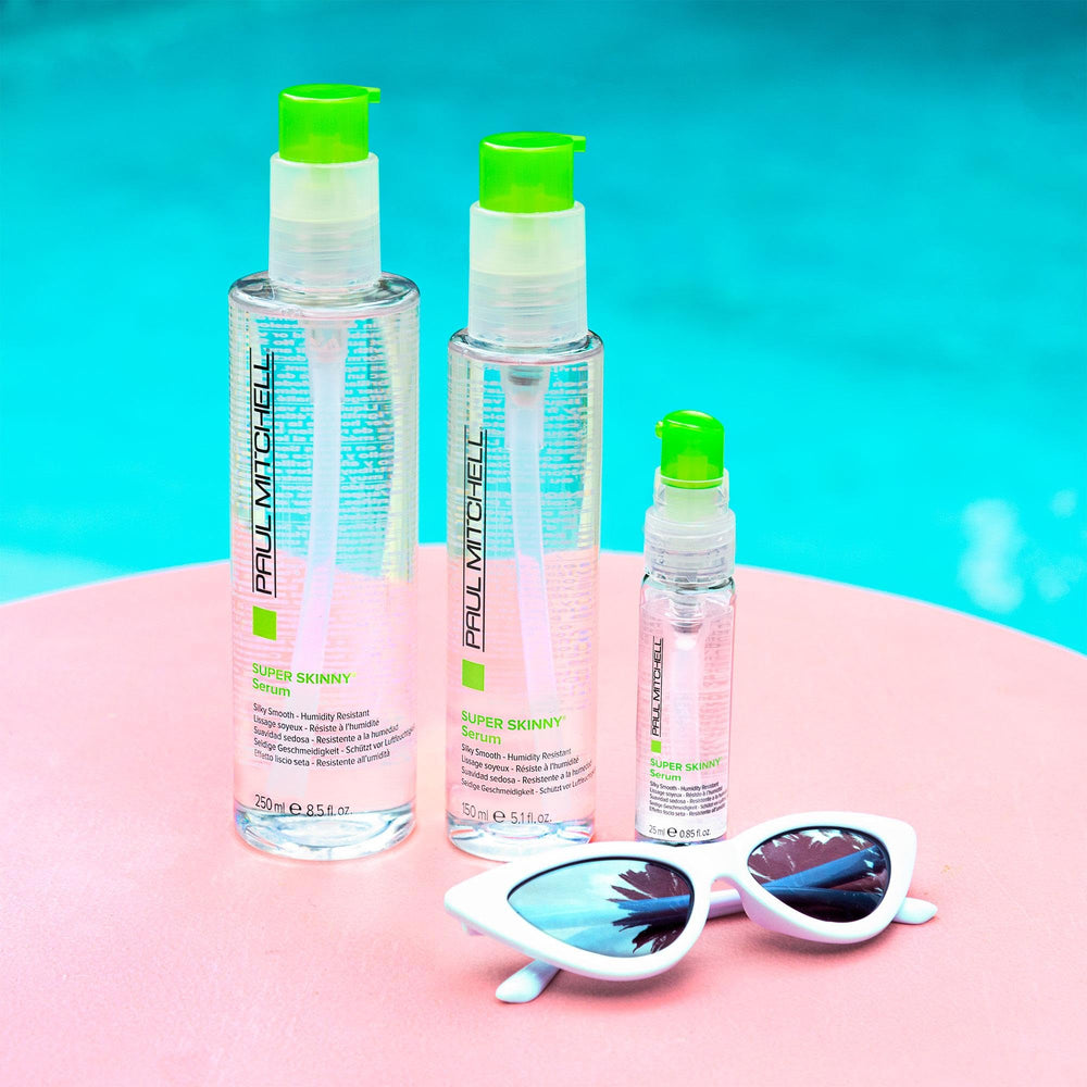 Paul Mitchell Super Skinny Serum application douce sur cheveux humides