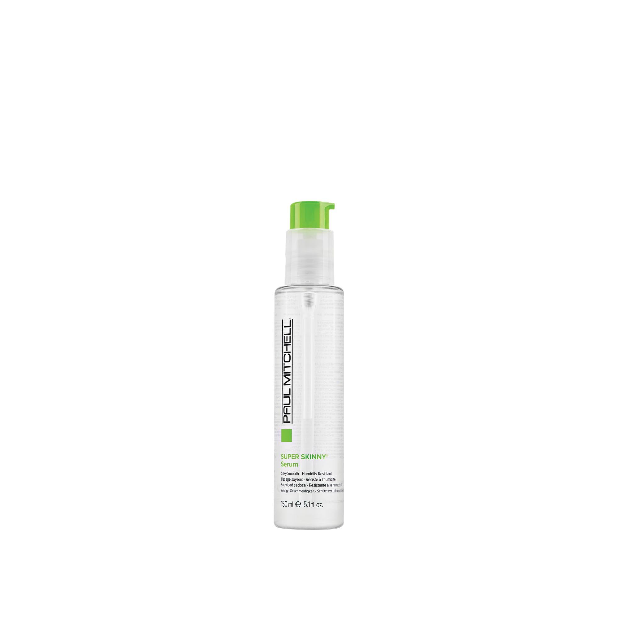 Paul Mitchell Super Skinny Serum montrant le séchage rapide et le lissage
