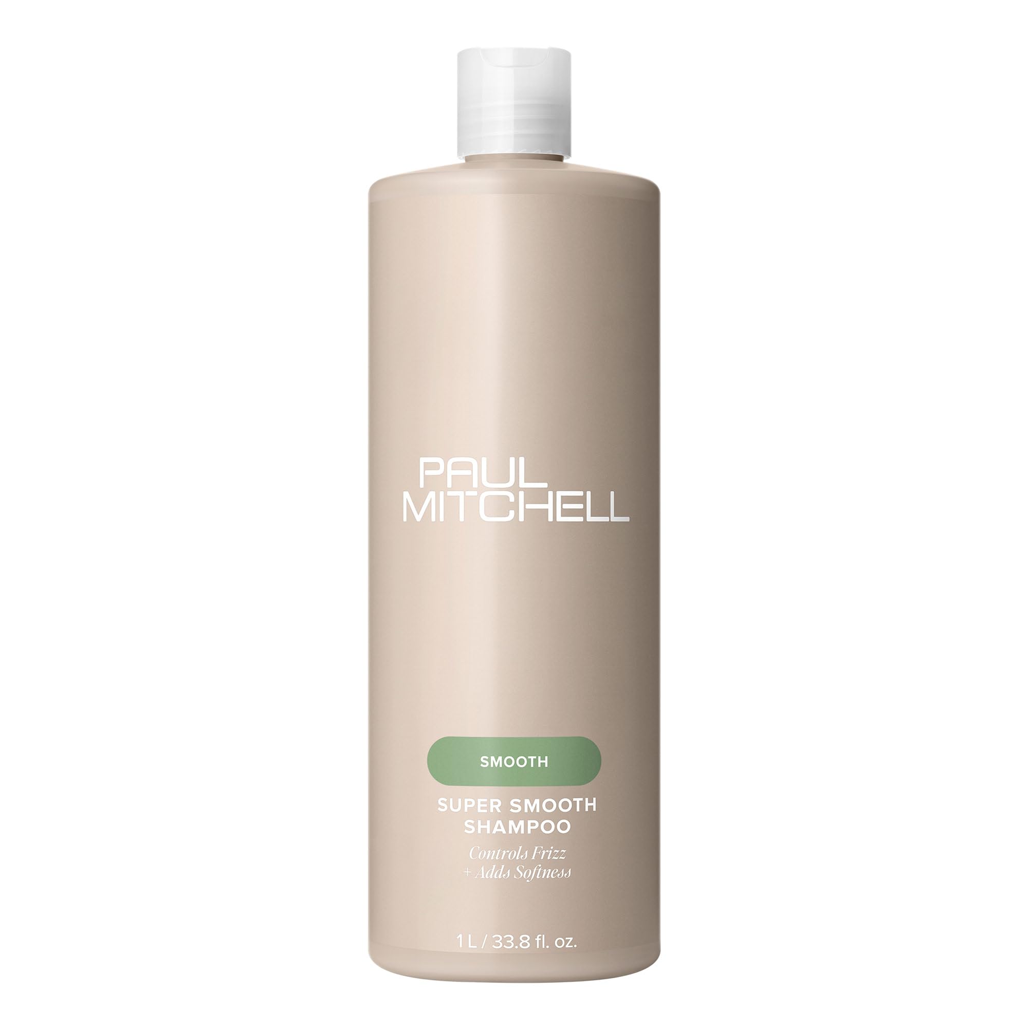Paul Mitchell Super Smooth Shampoo – bouteille et étiquette, douceur instantanée et démêlage facilité