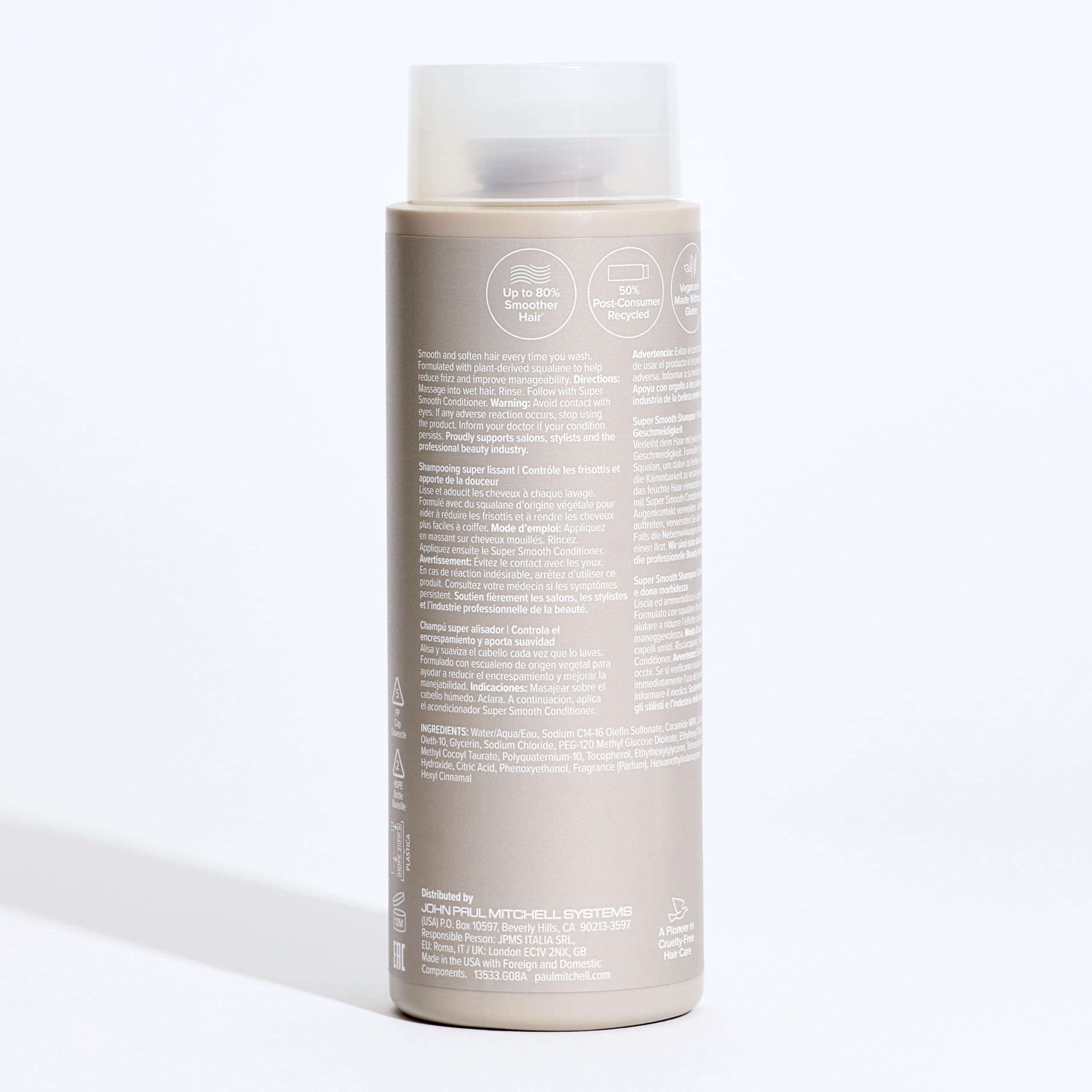 Paul Mitchell Super Smooth – format 1 L économique pour usage quotidien