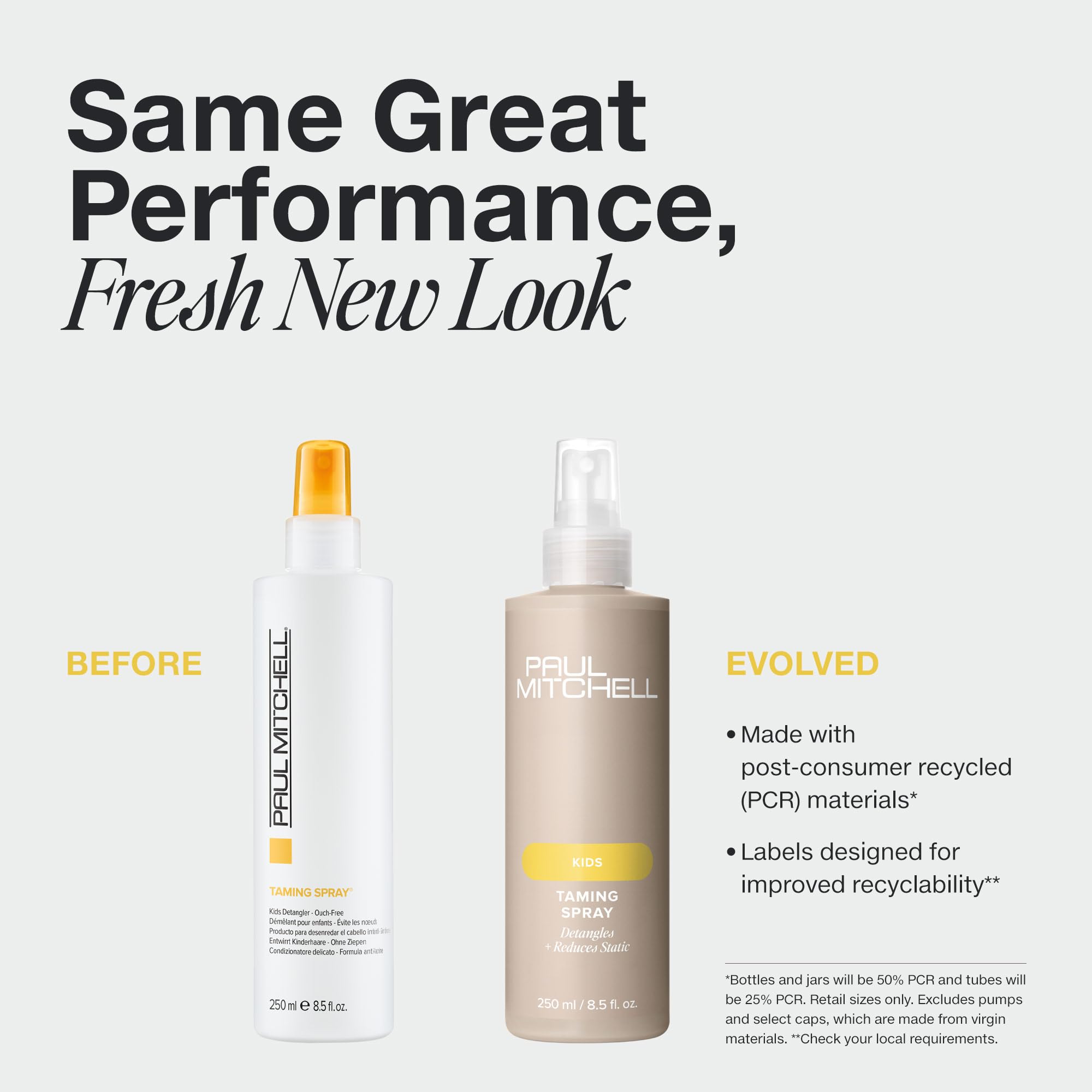 Paul Mitchell Taming Spray détache les nœuds sans tiraillement.