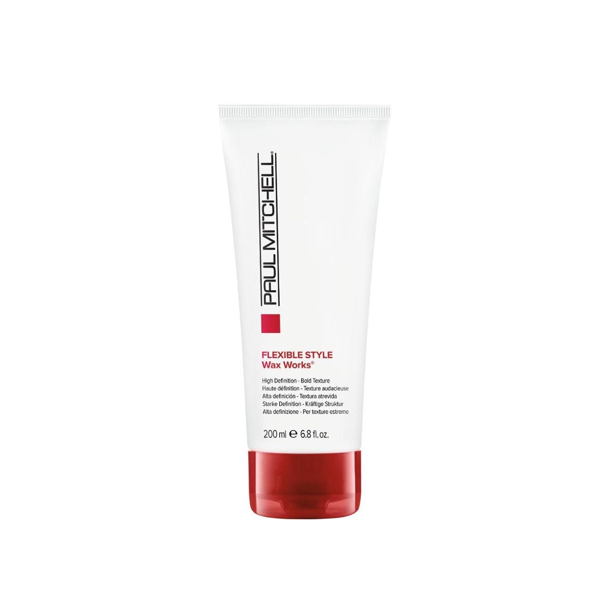 Paul Mitchell Wax Works: gel définition élevée et brillance visibles.