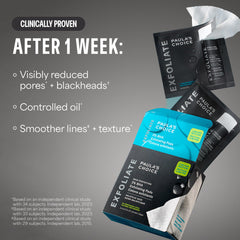 Paula's Choice 2% BHA Pads – détail pad, texture douce pour peau sensible.