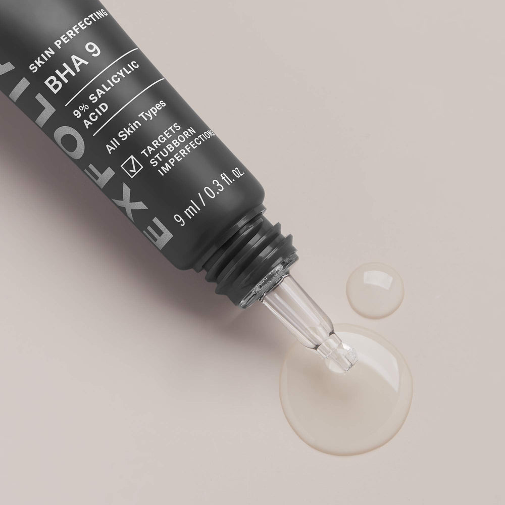 Texture gel-serum BHA 9, application légère et ciblée