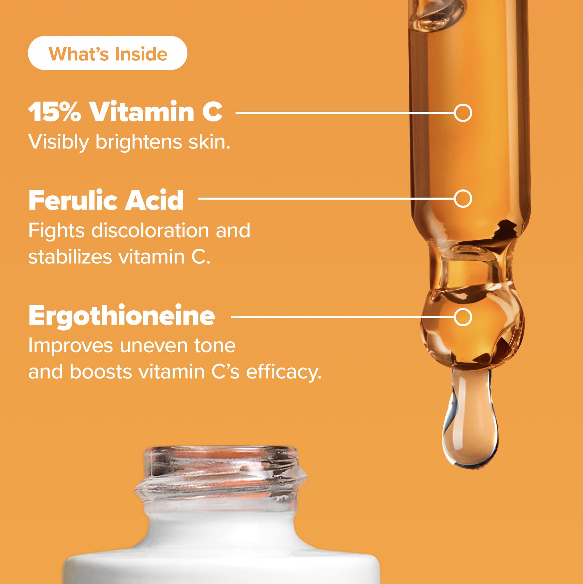 Paula's Choice Boost C15 Serum – ergothionéine pour soutenir la peau
