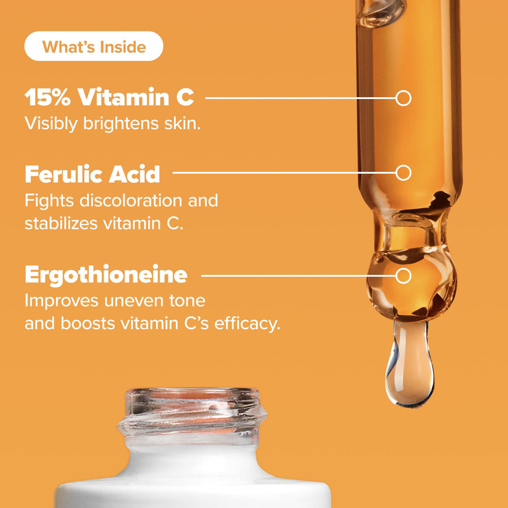 Paula's Choice Boost C15 Serum – ergothionéine pour soutenir la peau
