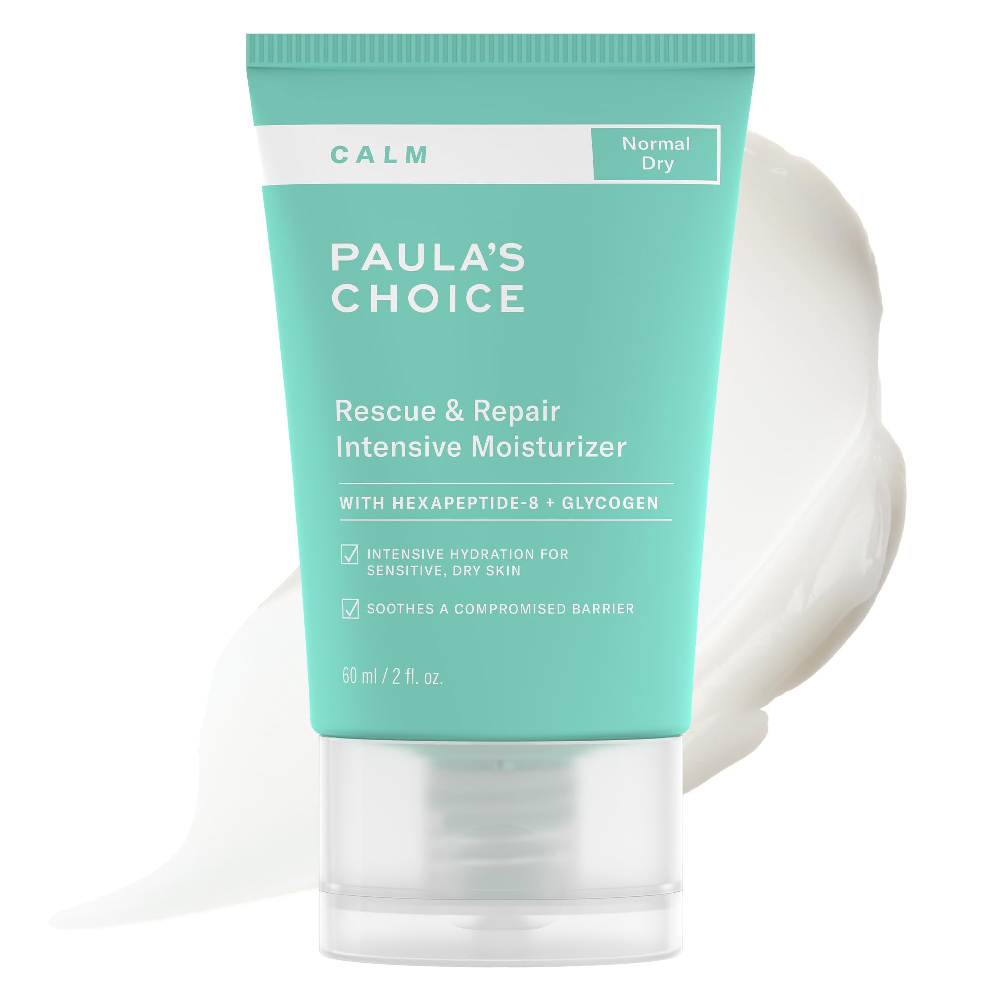 Paula's Choice CALM Crème Visage Hydratation Intense apaise et hydrate en profondeur.