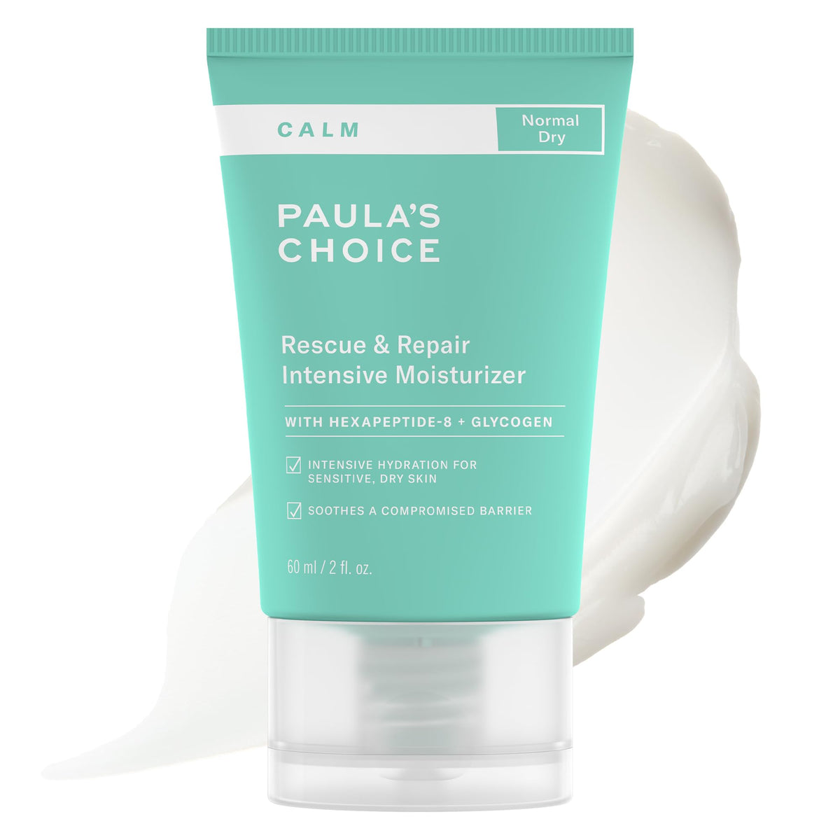 Paula's Choice CALM Crème Visage Hydratation Intense apaise et hydrate en profondeur.