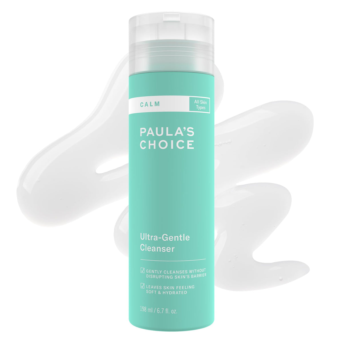 Paula's Choice Cleanser bouteille douce: nettoie en douceur les peaux sensibles.
