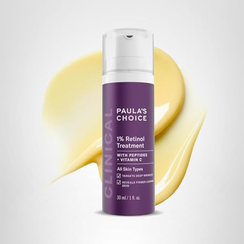 Paula's Choice CLINICAL 1% Retinol sans parfum pour peau sensible.