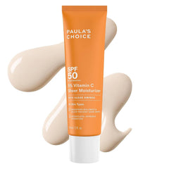 Paula's Choice écran solaire visage fluide 5% vitamine C, SPF50, protection et éclat
