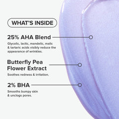Pores minimisés après utilisation avec Paula's Choice Exfoliant visage.